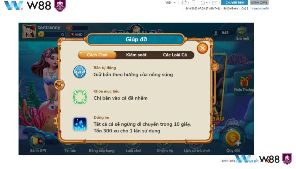 Bật mí kinh nghiệm chơi Vua Câu Cá tại W88 cho tân game thủ