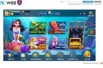 Vua câu cá W88 – Game đẳng cấp đang chờ đón anh em cược thủ