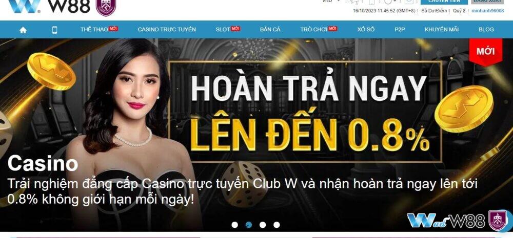 Giải thích hành động web W88 bảo trì