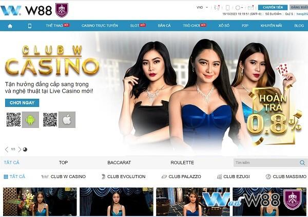 Kinh nghiệm chơi Casino W88 để tăng cơ hội thắng lớn