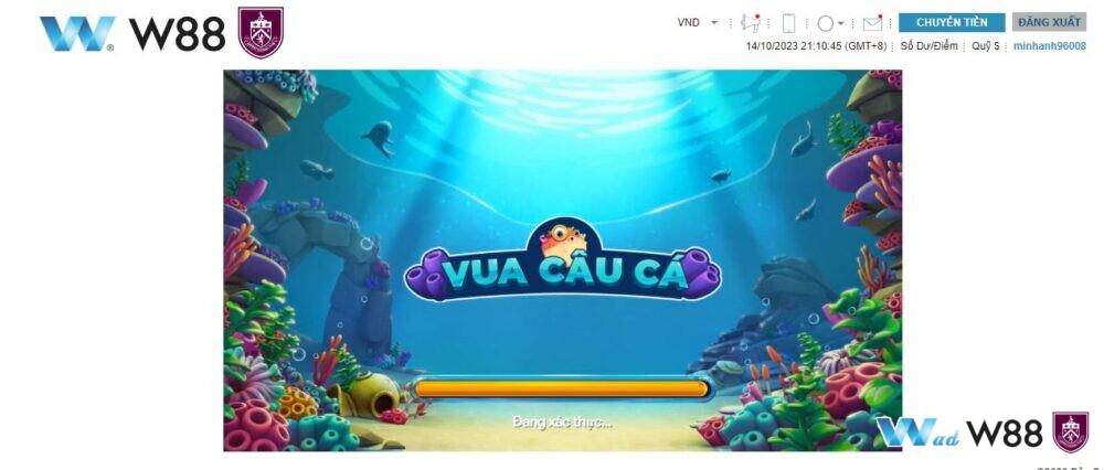 Luật chơi game Vua Câu Cá tại W88