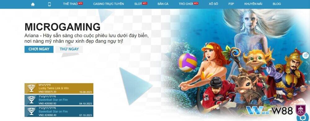 Microgaming với những tựa game Slot chất lượng