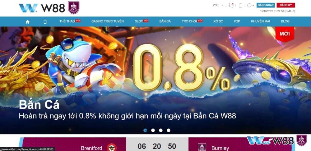 W88 có số lượng người chơi tham gia đông nhất hiện nay 